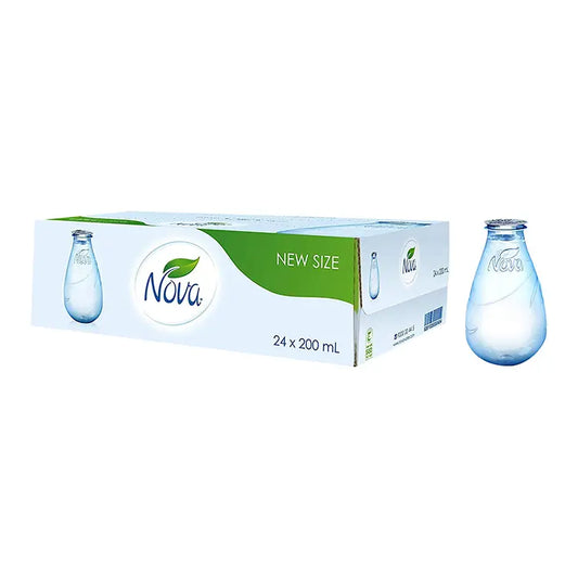 1 Nova Water, 24 Plastic Bottles X 200 ml